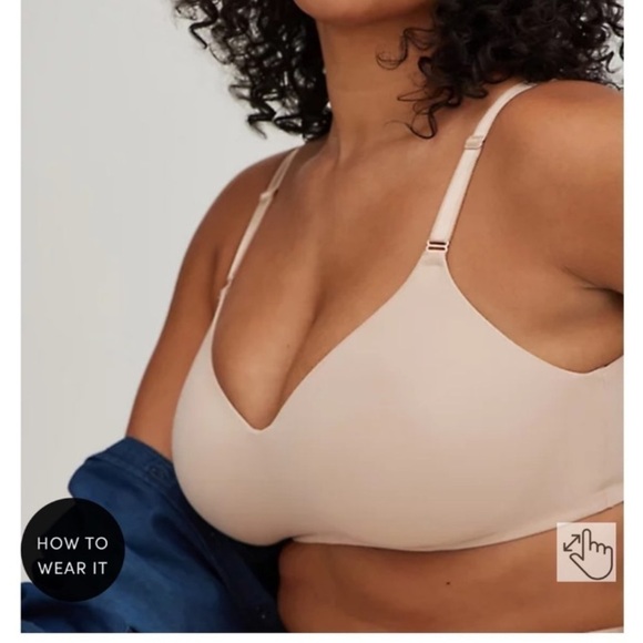 Torrid NWT Wire Free Lightly Lined Everyday Bra 44G Neutral Tan Nude Lingerie - Picture 13 of 16